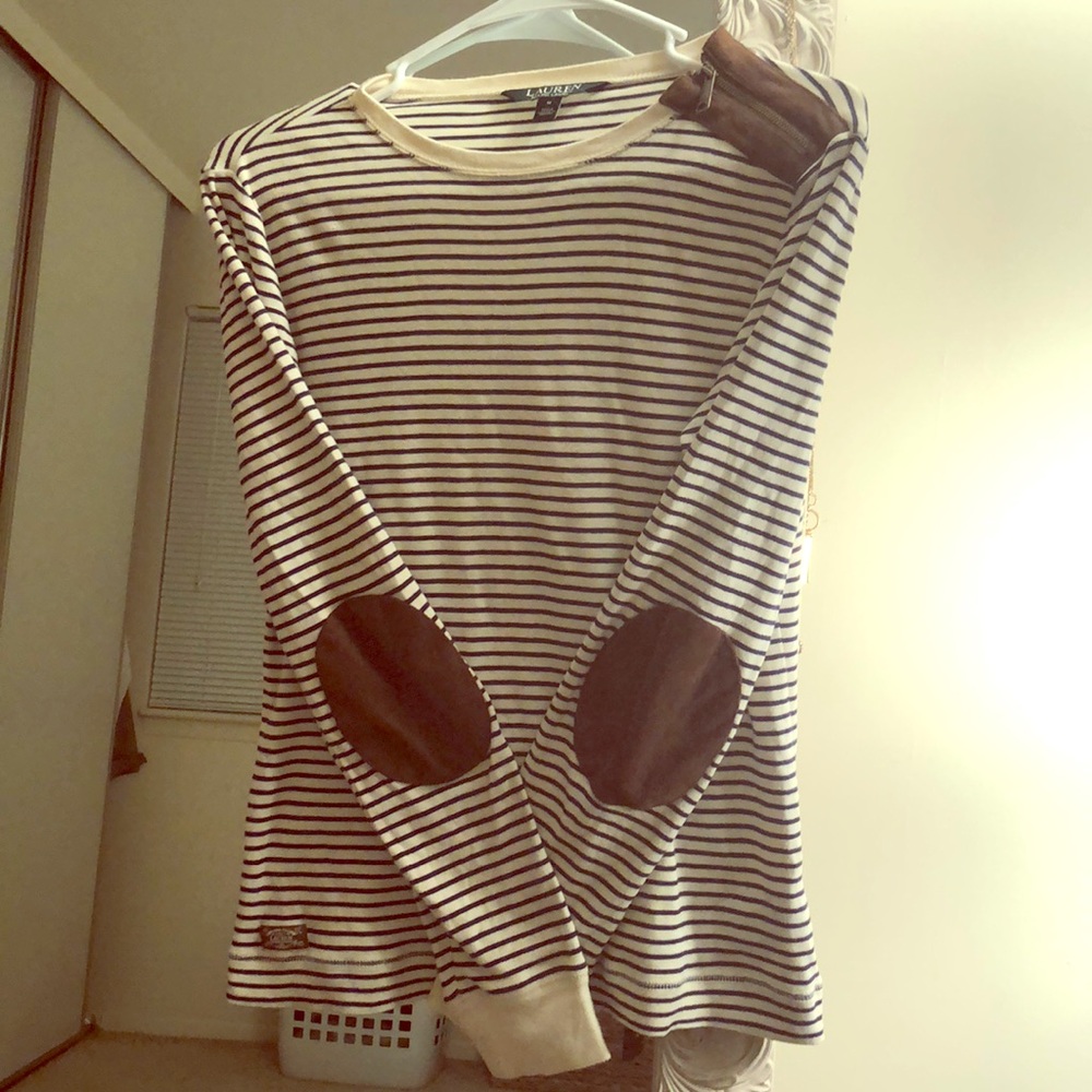 Ralph Lauren stripped long sleeve top